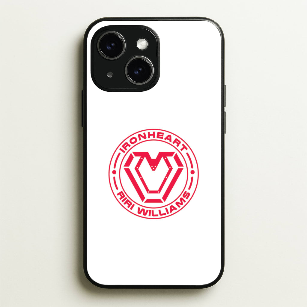 Metal Heart Riri iPhone 15 Plus Case