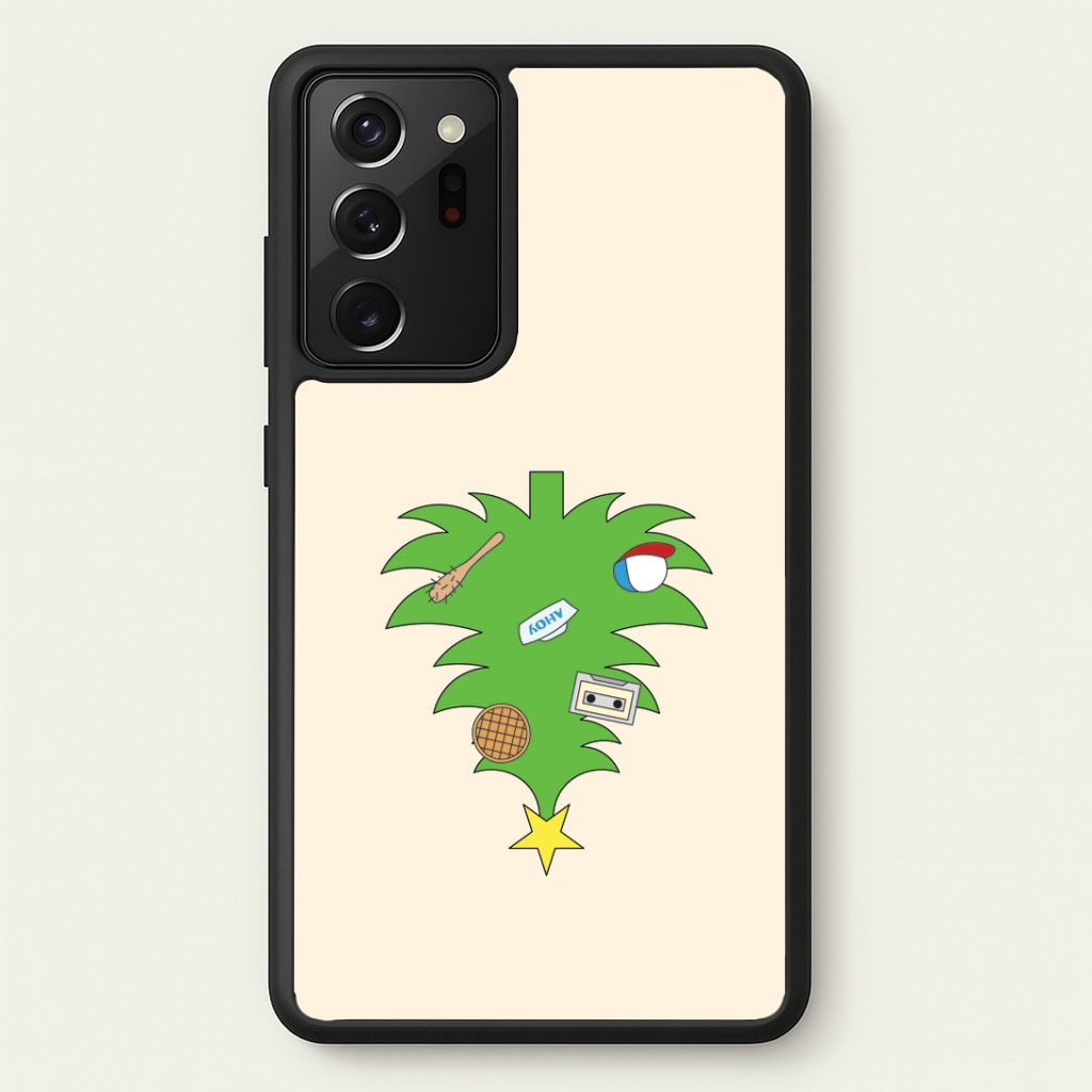 Upside Down Christmas Tree Galaxy Note 20 Ultra Case