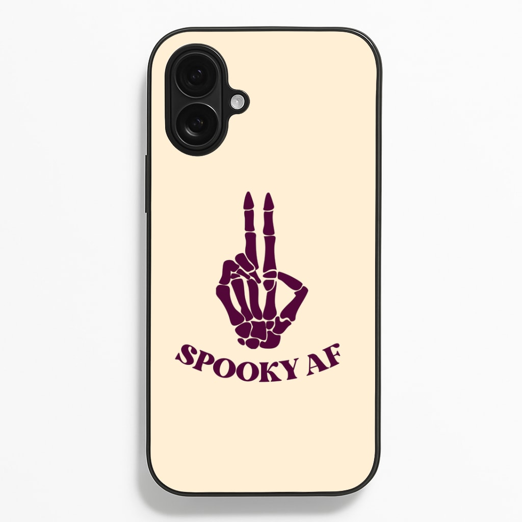 Spooky AF iPhone 16 Plus Case