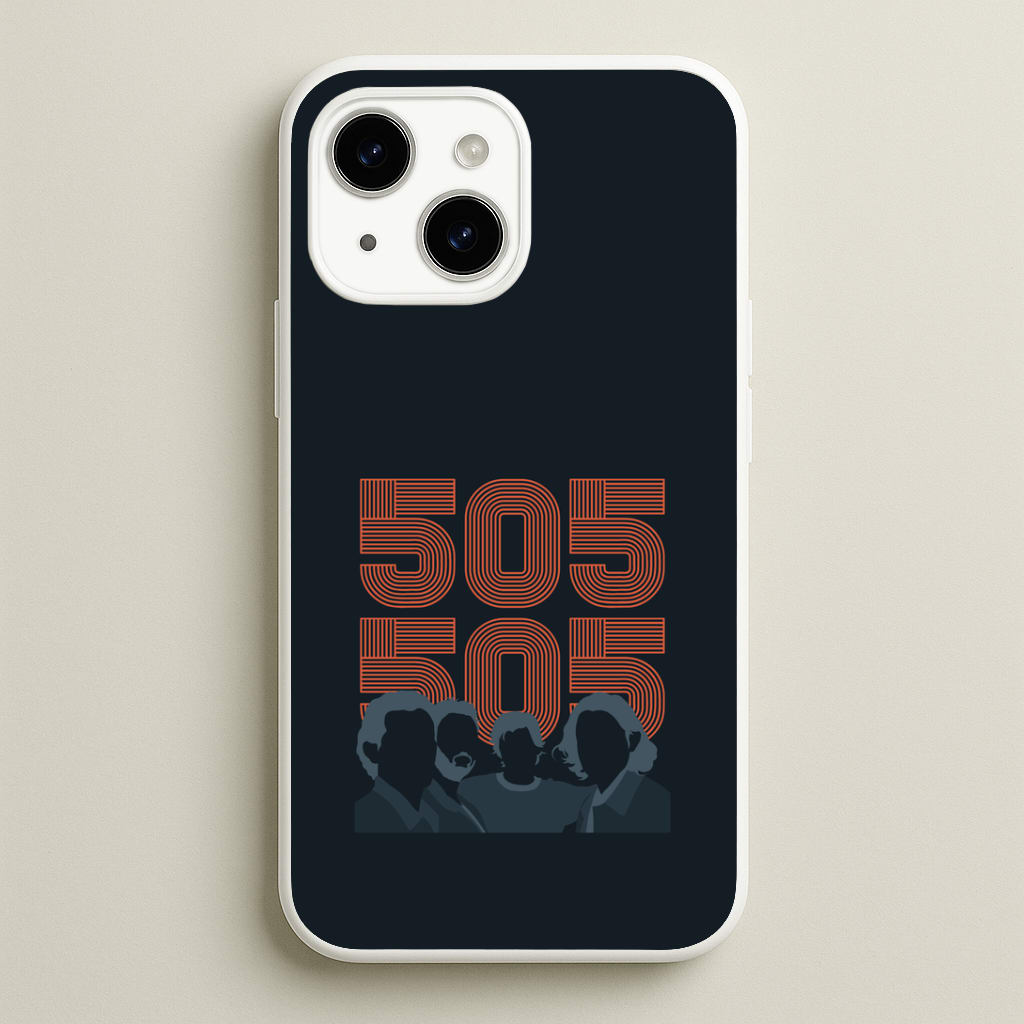 505 Band Members Dark iPhone 15 Case