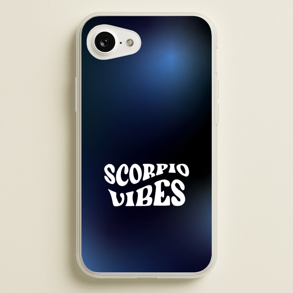 Scorpio Vibes Gradient Zodiac iPhone 16e Case