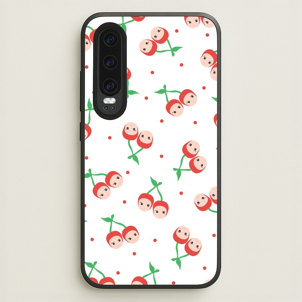 Cherry Angels Pattern Huawei P30 Case