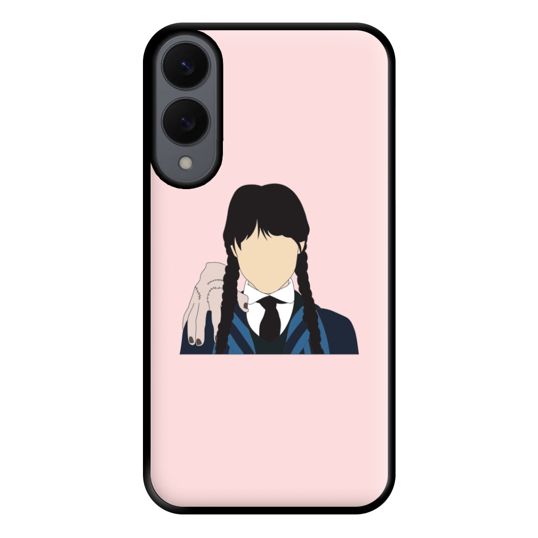 Wednesday And Thing Galaxy S25 Edge Case
