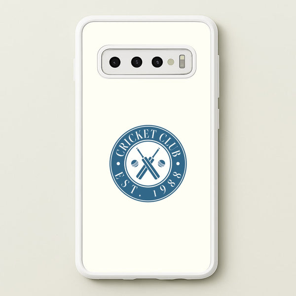 Cricket Badge Galaxy S10 Case