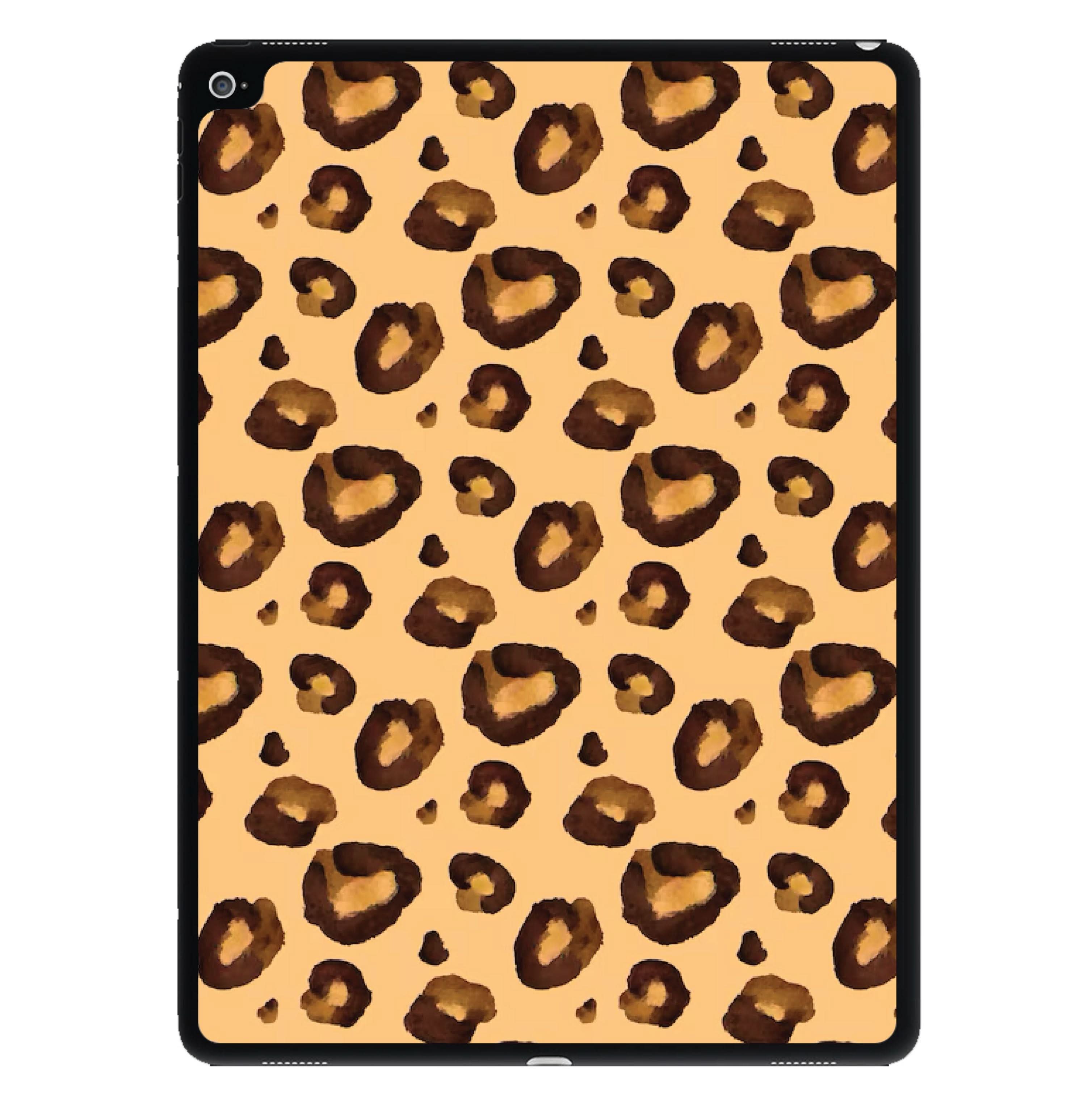 Watercolour Cheetah Print iPad Case
