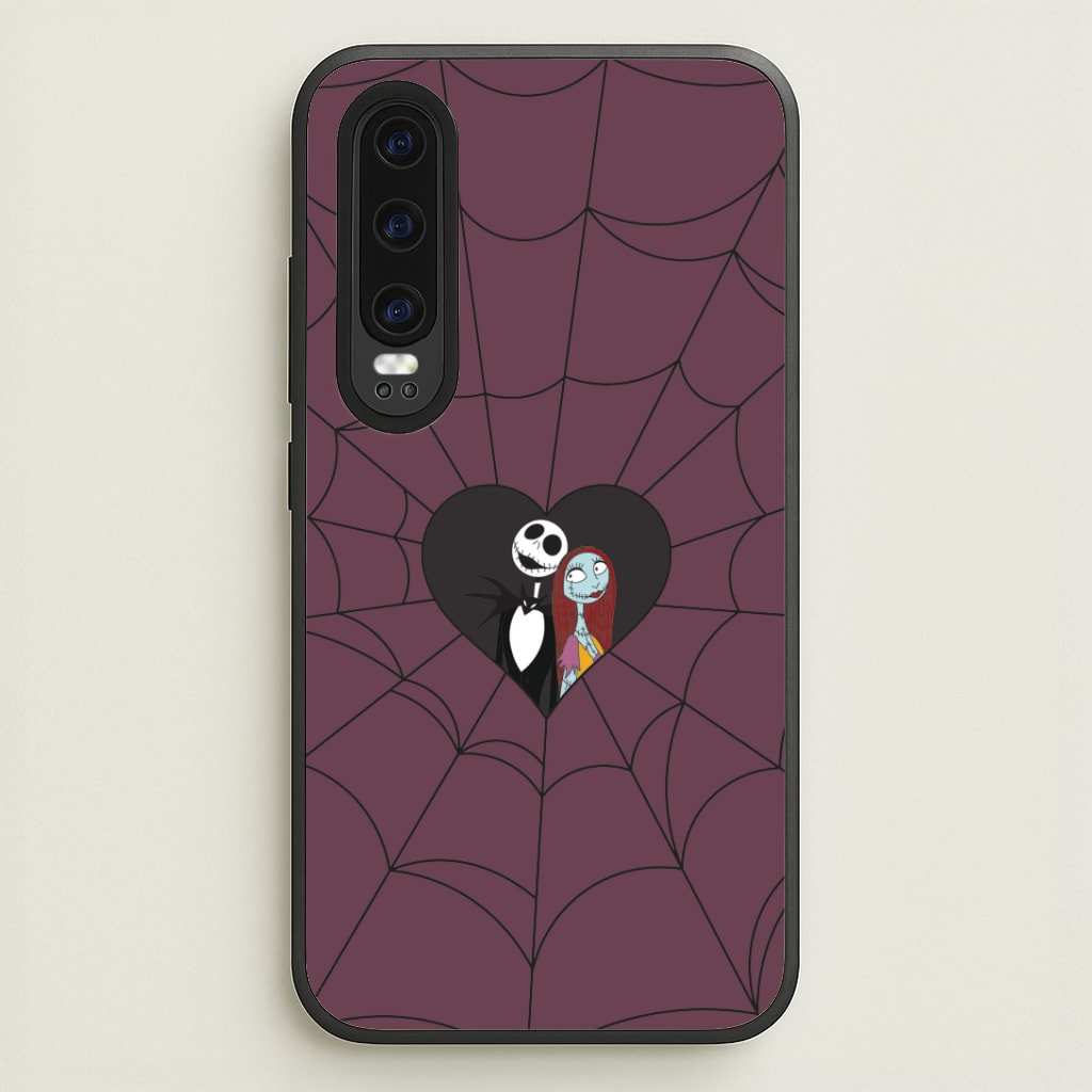 J And S Cobweb Heart Huawei P30 Case