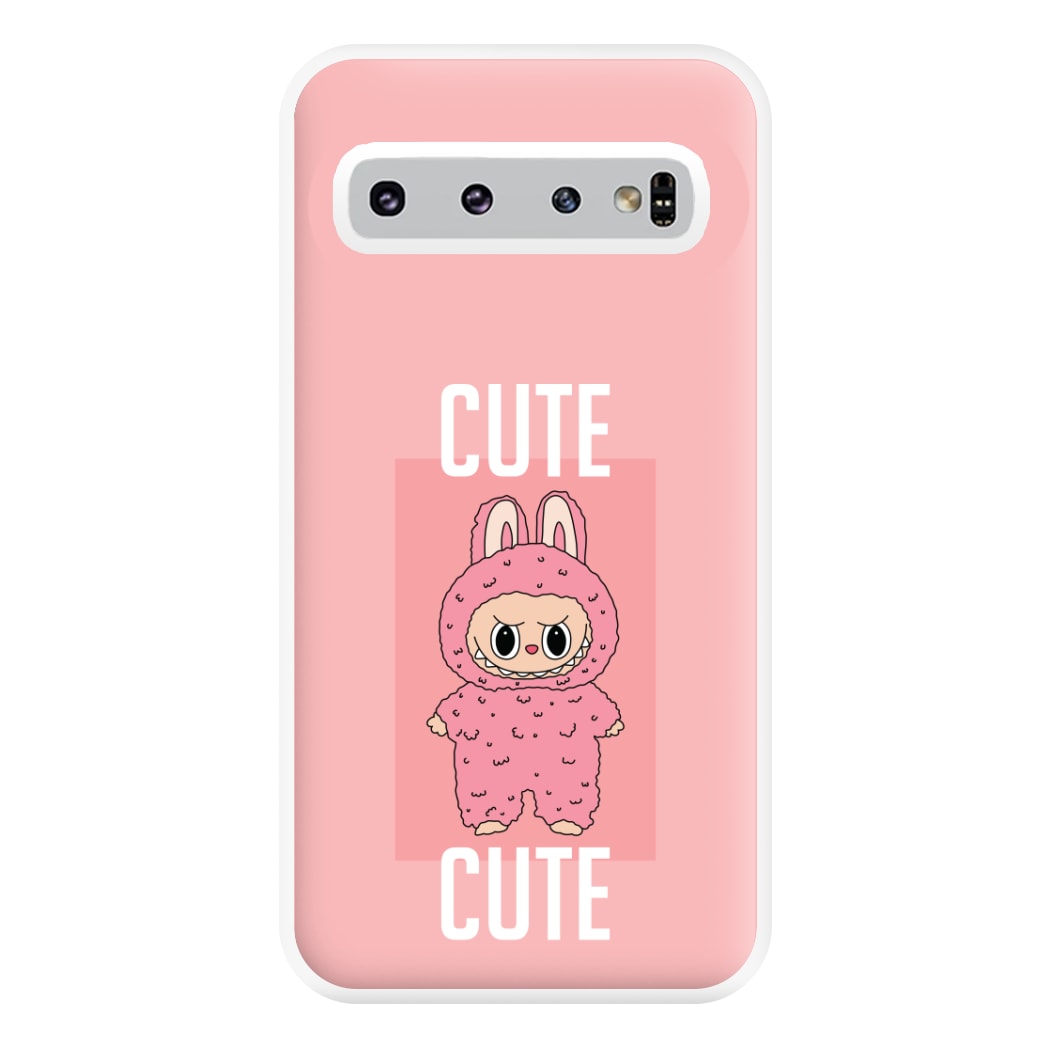 Cute Pink Monster Galaxy S10 Plus Case