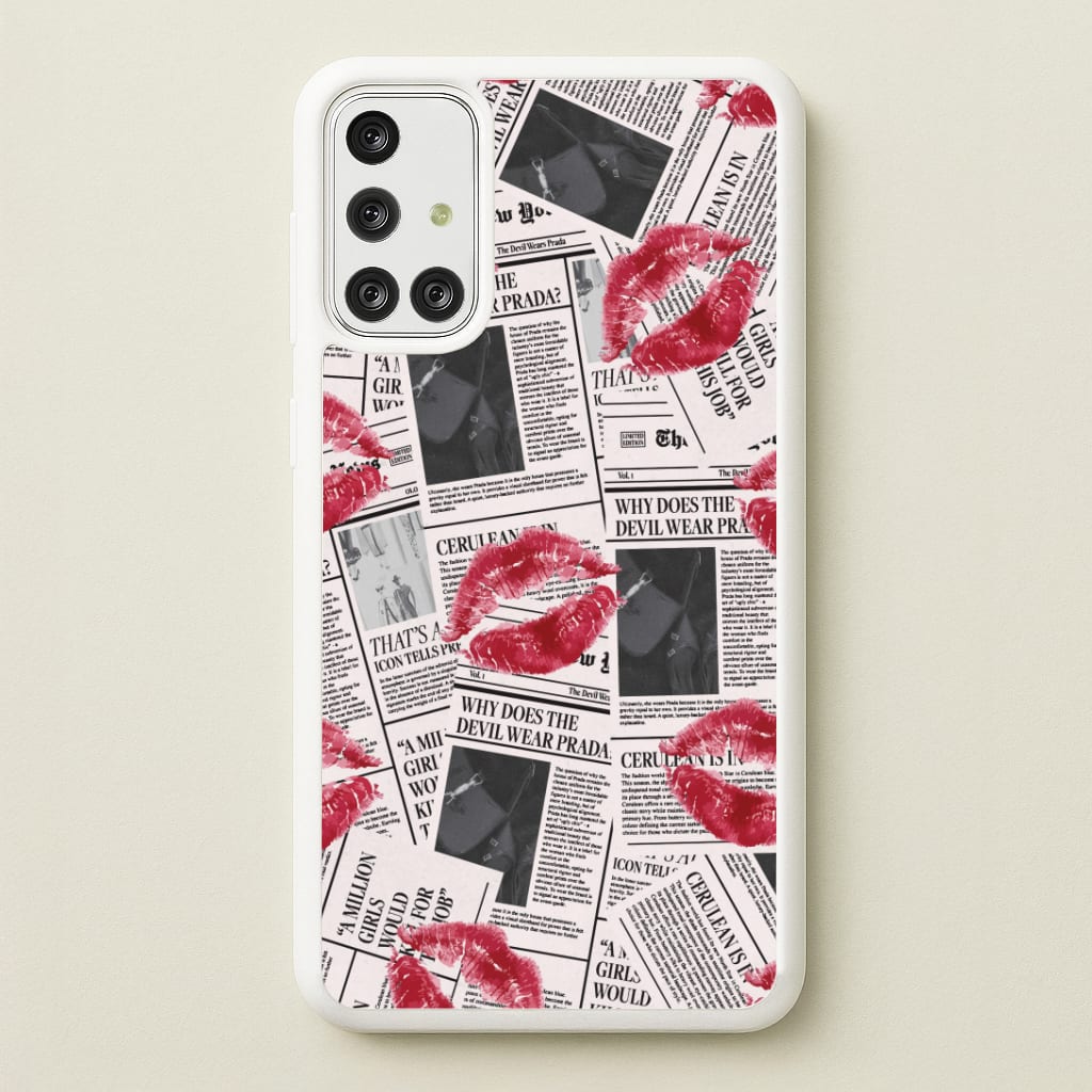 Front Page Kisses Galaxy A71 Case