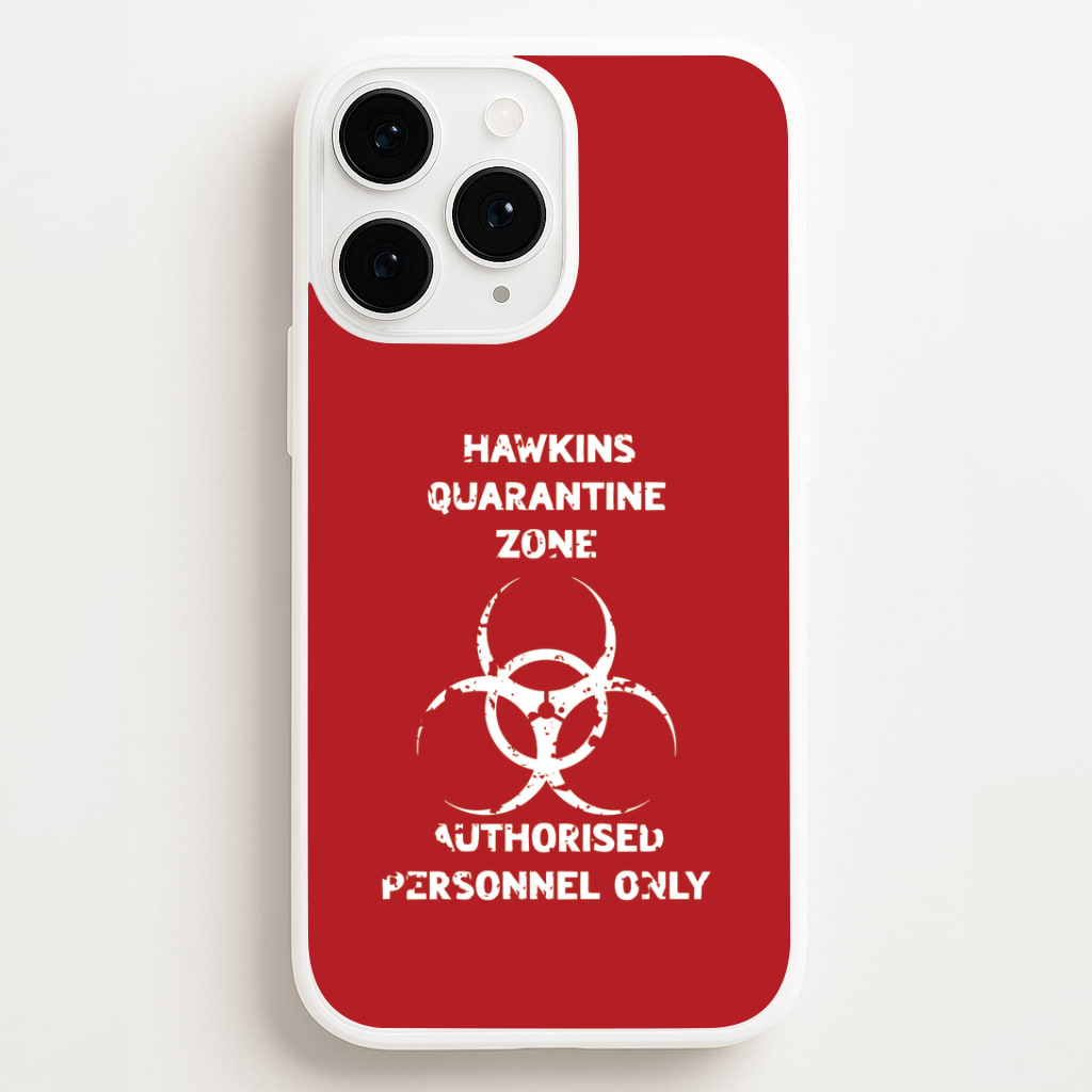 Hawkins Quarantine Zone iPhone 11 Pro Max Case