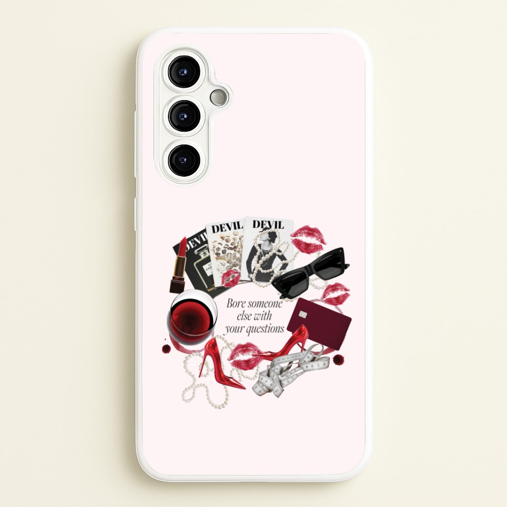 Bore Someone Else Galaxy A54 Case