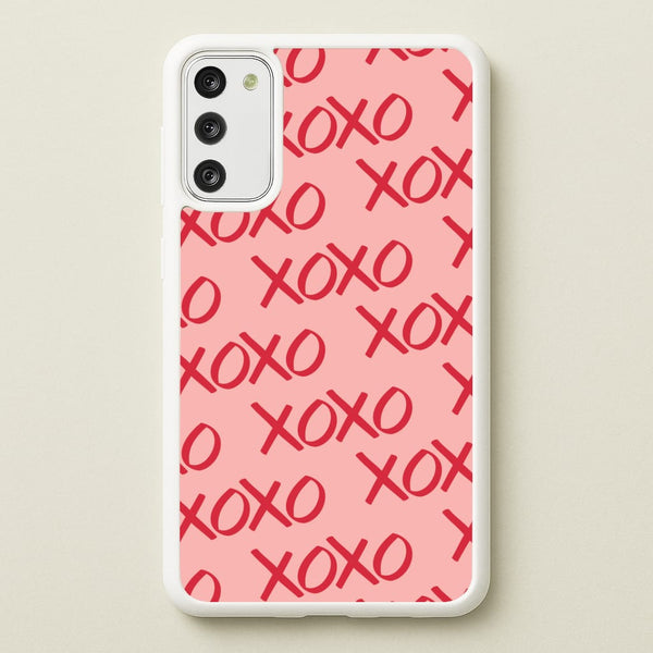 XOXO Pattern Galaxy S20FE Case