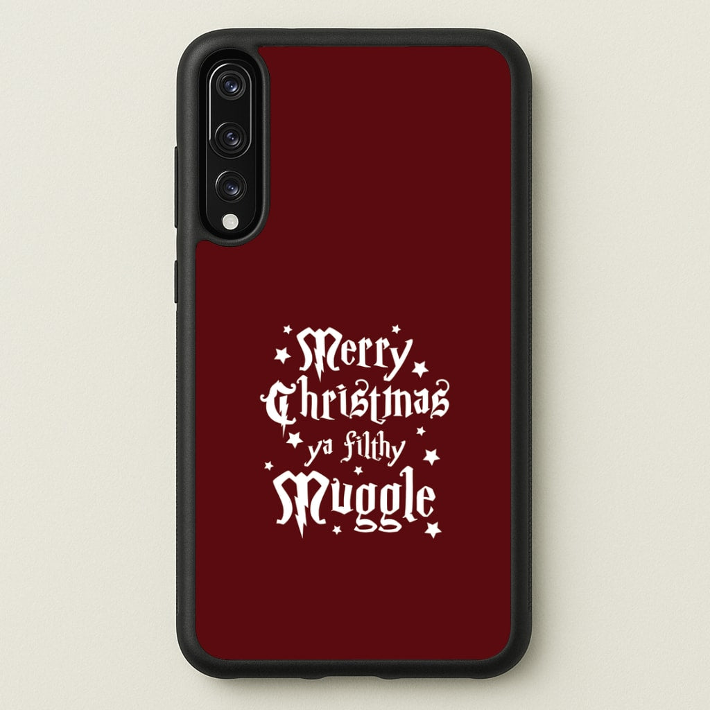 Merry Christmas You Filthy Muggle Huawei P20 Pro Case