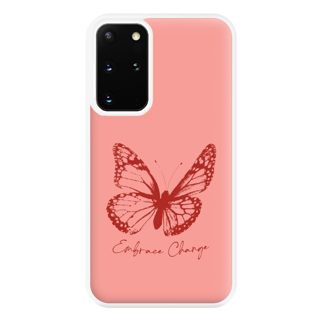 Embrace Change Butterfly Galaxy S20 Plus Case