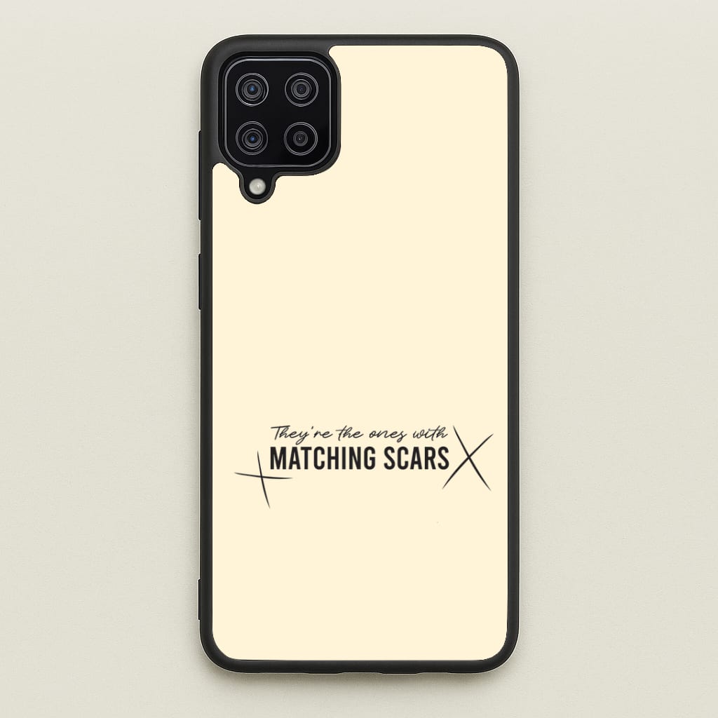 Matching Scars Galaxy A12 Case