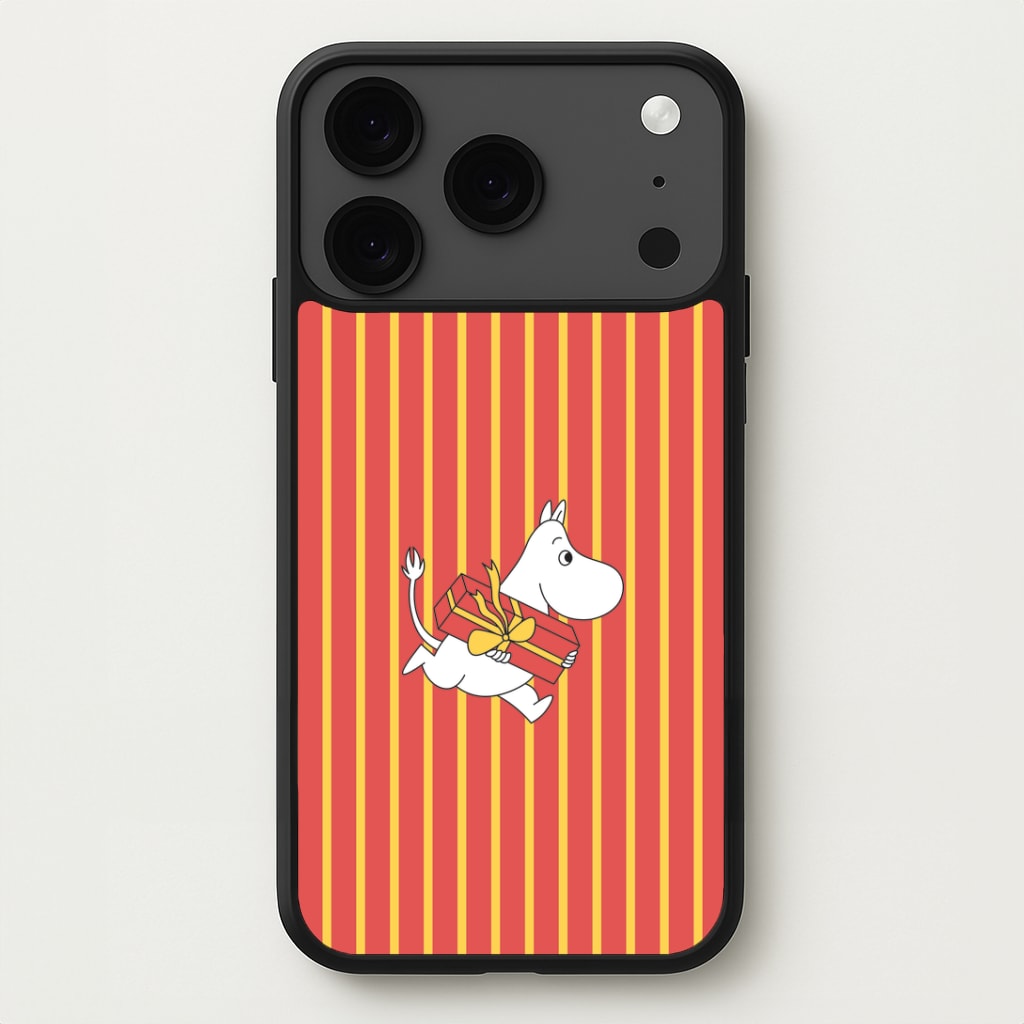 Red Present Moom iPhone 17 Pro Max Case