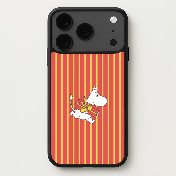 Red Present Moom iPhone 17 Pro Max Case