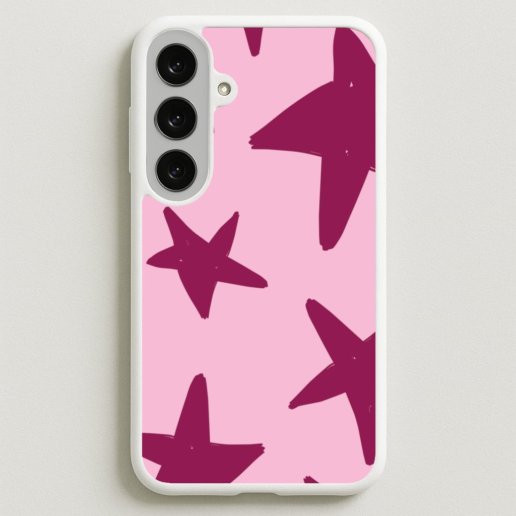 Raspberry Stars Galaxy S25FE Case