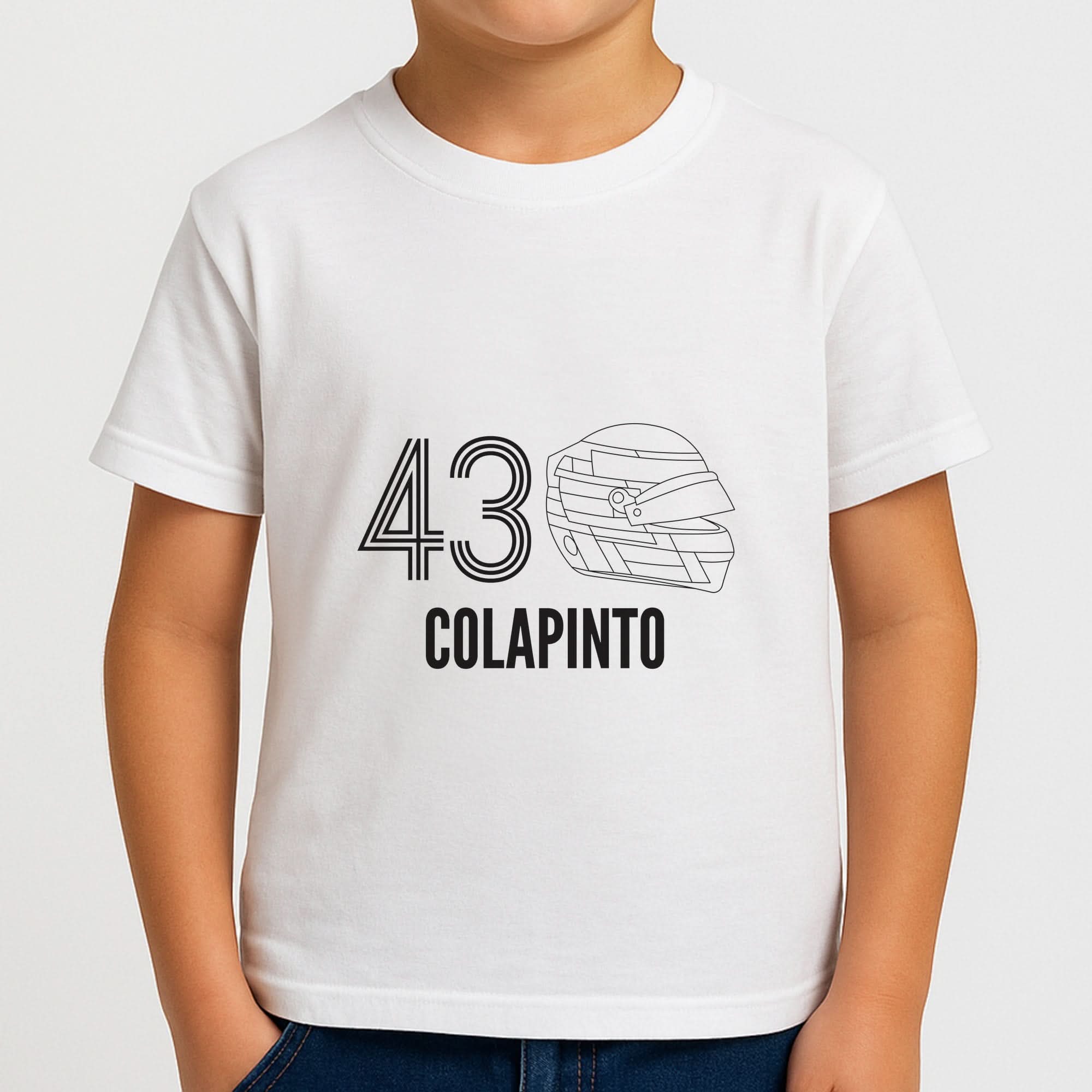 Colapinto Helmet 2026 Boys T-Shirt