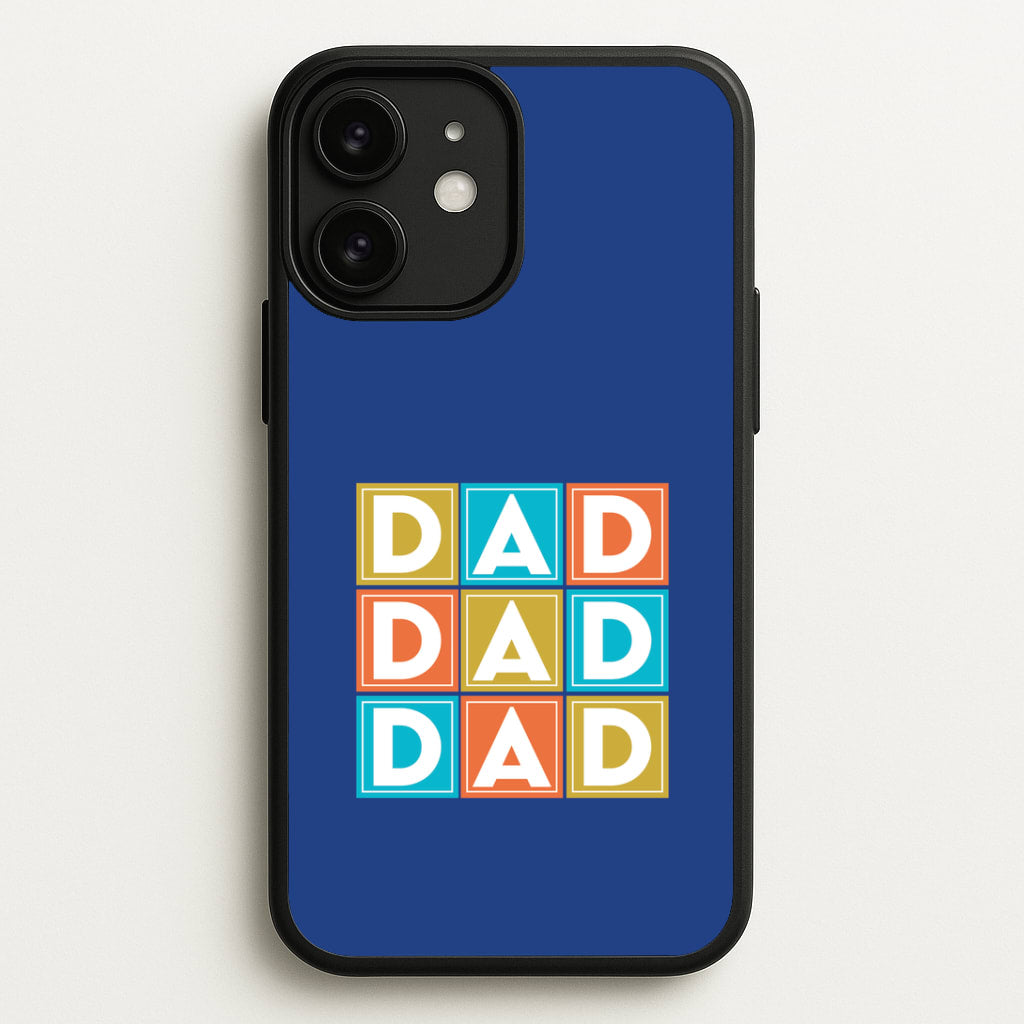 Dad Cubes iPhone 11 Case