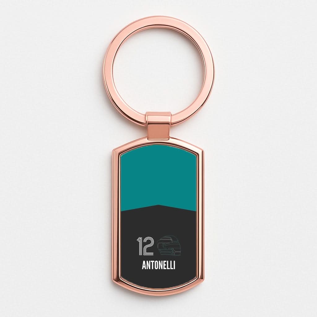 Antonelli Helmet 2026 Rose Gold Keyring