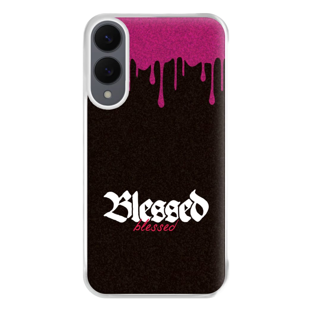 Glitter Blessed Galaxy S25 Edge Case