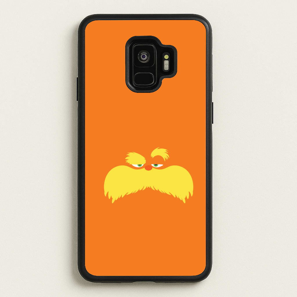 Orange Tree Creature Face Galaxy S9 Case