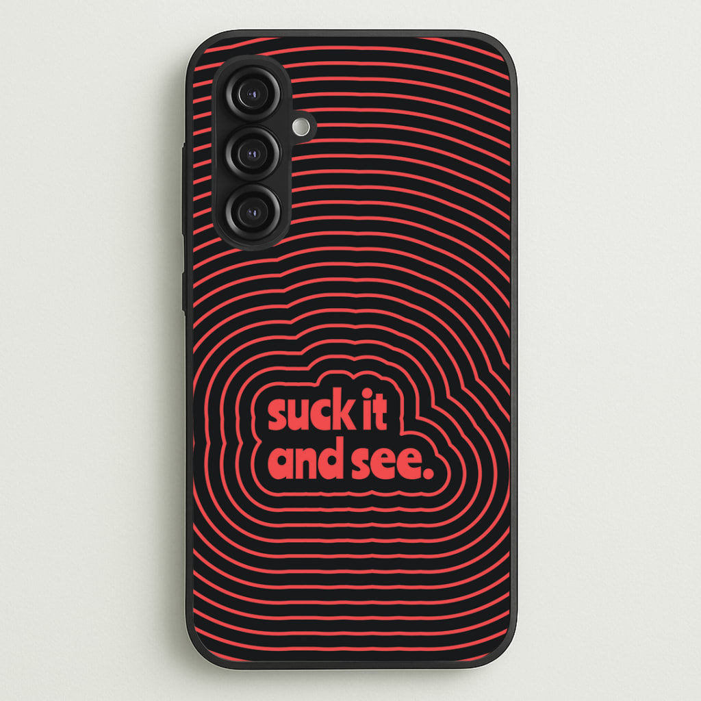 Suck It And See Psychedelic Galaxy S23FE Case