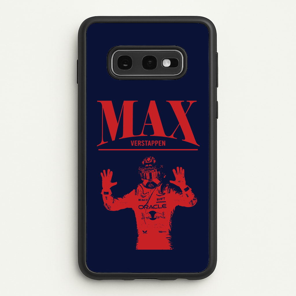 Max Blue And Red Galaxy S10e Case