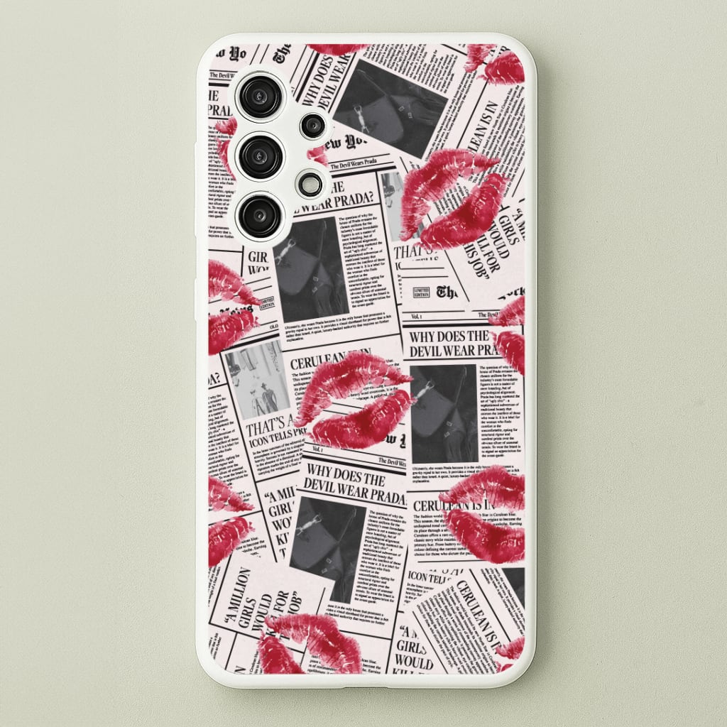 Front Page Kisses Galaxy A13 Case
