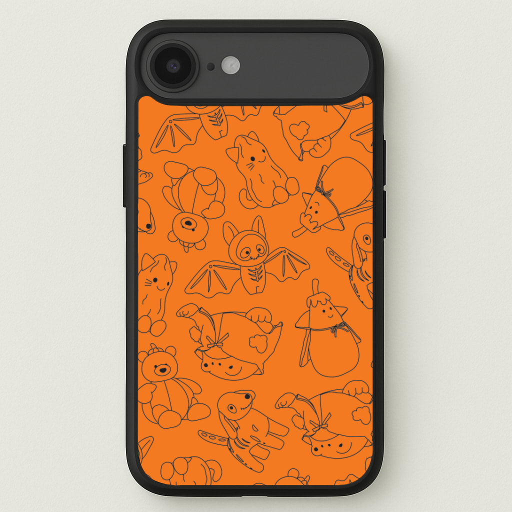 Halloween Plushies Pattern I - Halloween iPhone 17 Air Case