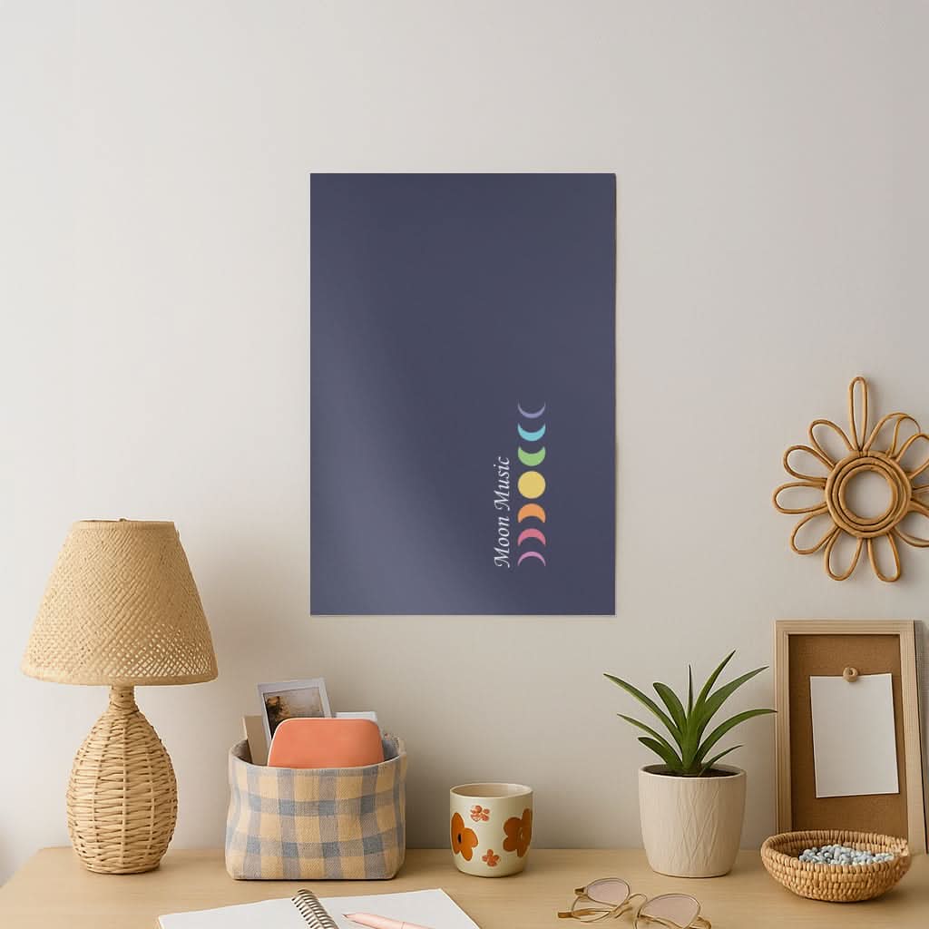 Moon Music Art Print