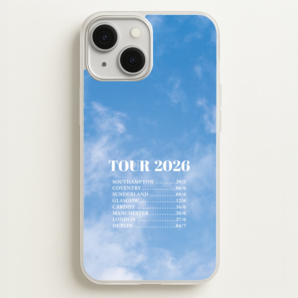 Band Tour 2026 iPhone 13 Mini Case
