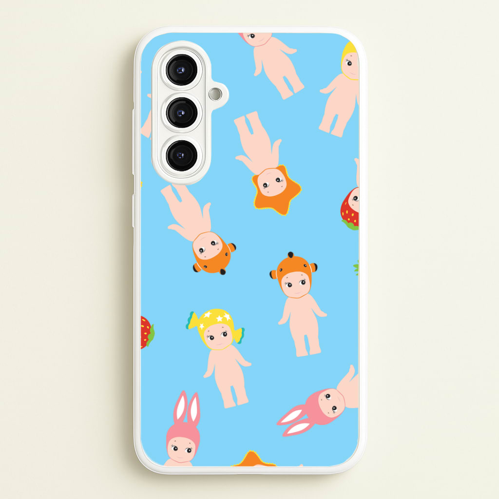 Angels Pattern Galaxy A16 Case