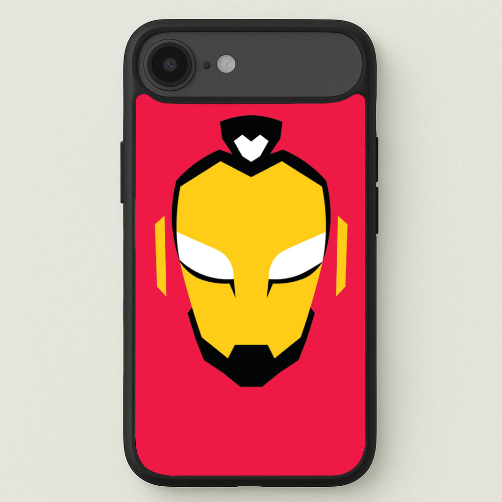 Metal Heart Hero Face iPhone 17 Air Case