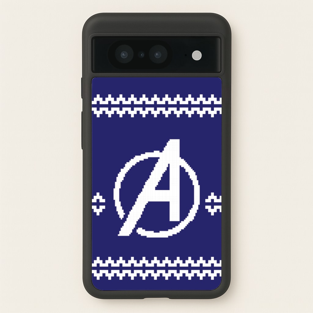 Superhero Team Blue Christmas Jumper  Google Pixel 8 Case