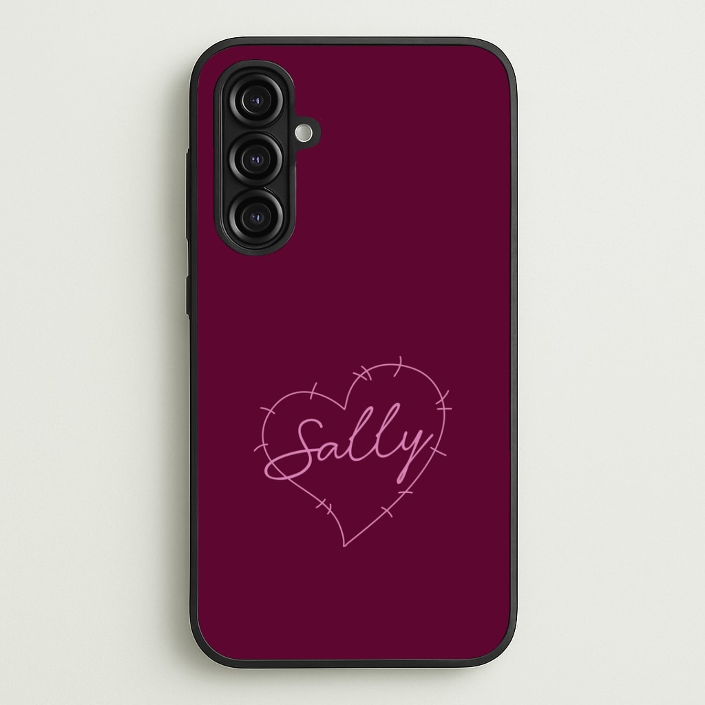 Stitched Heart Sally Galaxy A16 Case