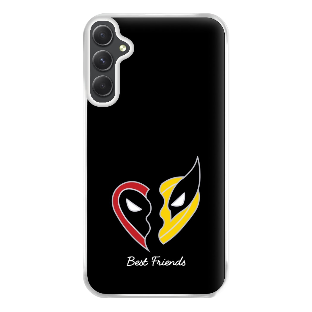 Superhero Best Friends Locket Galaxy A54 Case