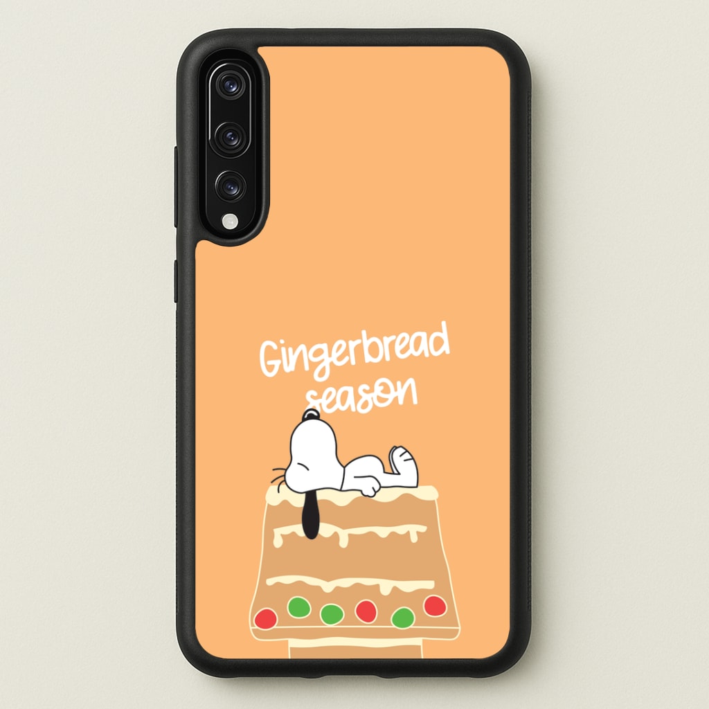 Cartoon Beagle Gingerbread House Huawei P20 Pro Case
