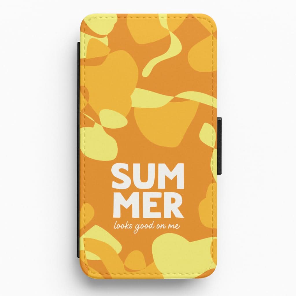 Summer Looks Good On Me Flip / Wallet Phone Case