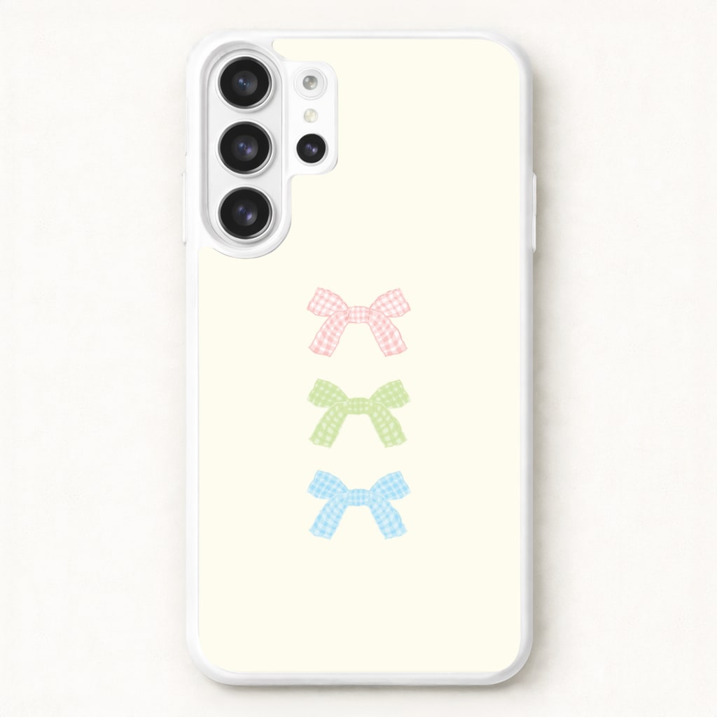 Gingham Tiered Ties Galaxy S26 Ultra Case