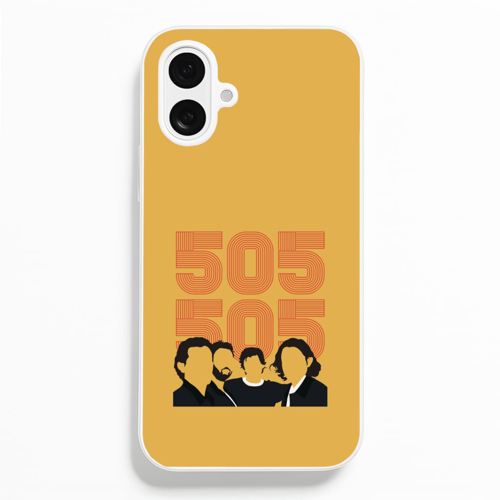 505 Band Members Light iPhone 16 Plus Case