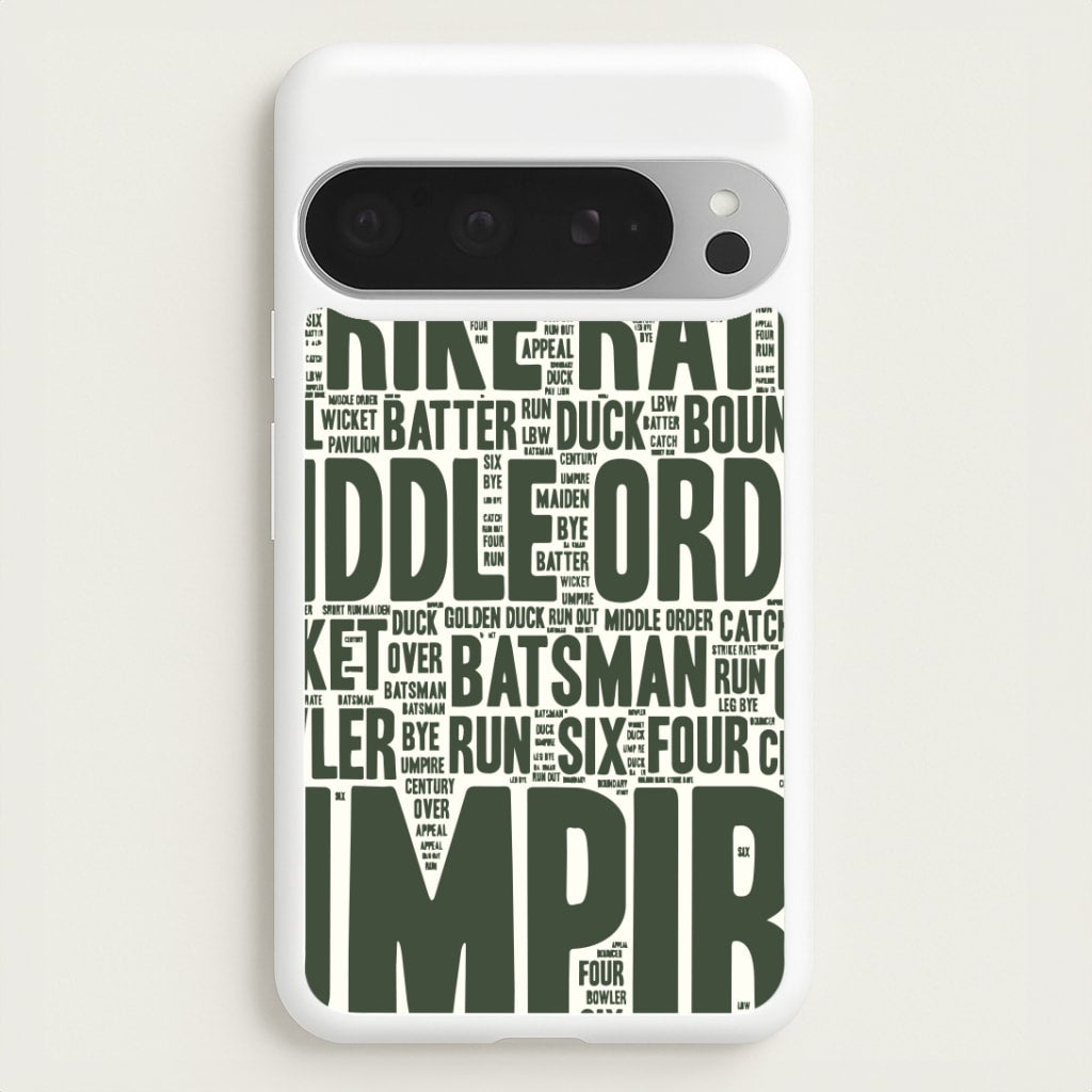 Cricket Wordscape Google Pixel 9 Pro XL Case