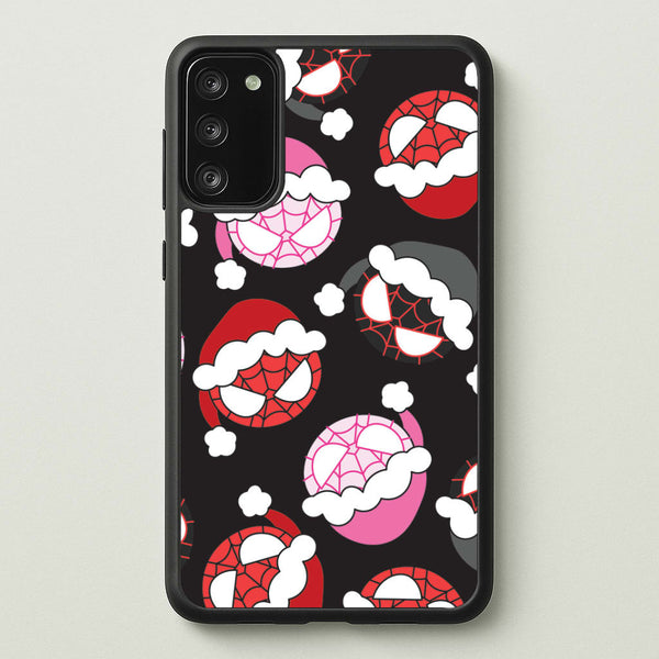 Spider Heroes Christmas Pattern Galaxy S20 Case