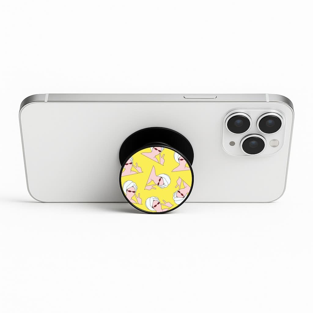 Peace Pattern Phone Stand