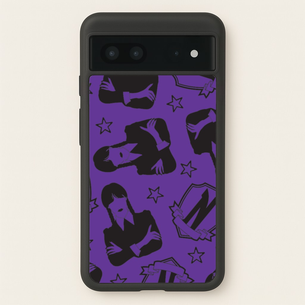 Wednesday Pattern Google Pixel 7 Case