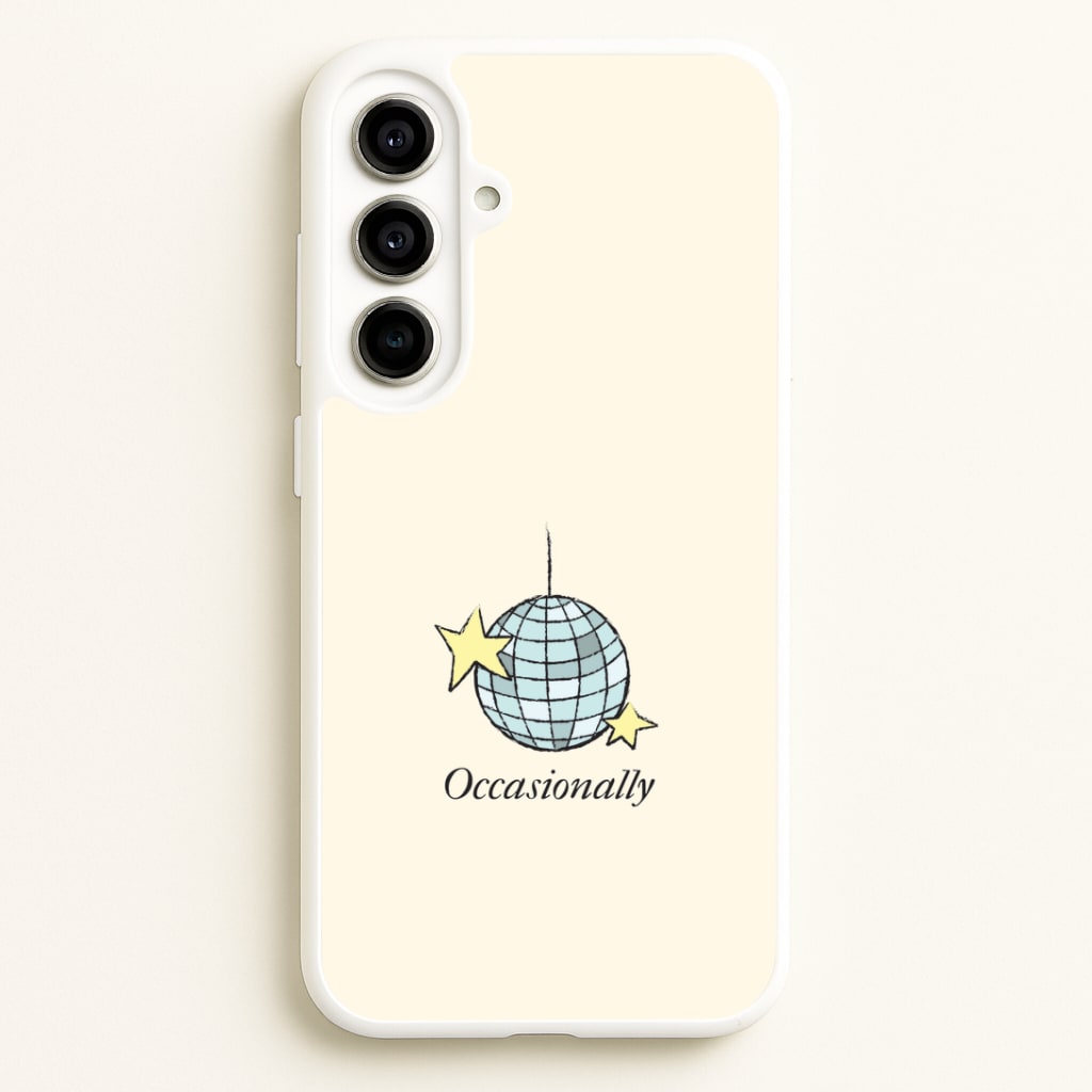 Ocasionally Discoball Galaxy A56 Case