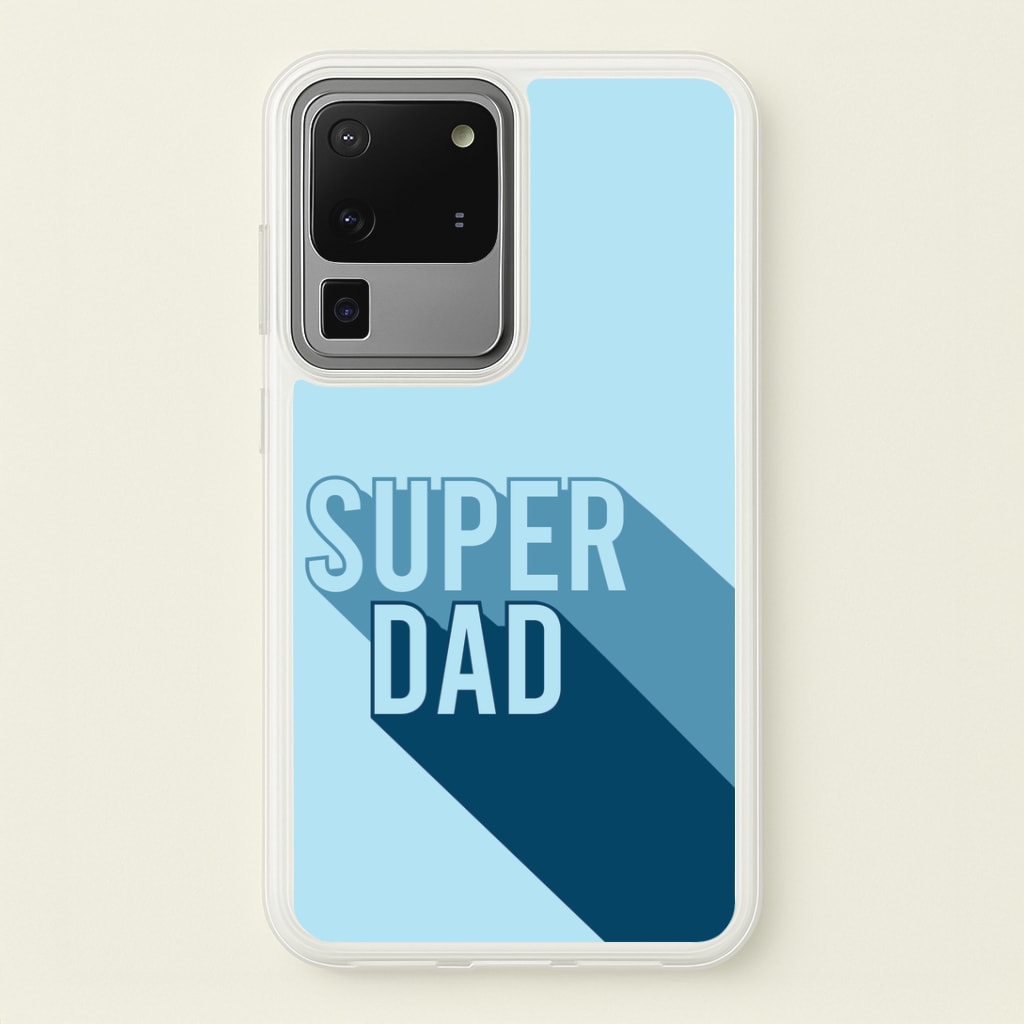 Super Dad Title Galaxy S20 Ultra Case