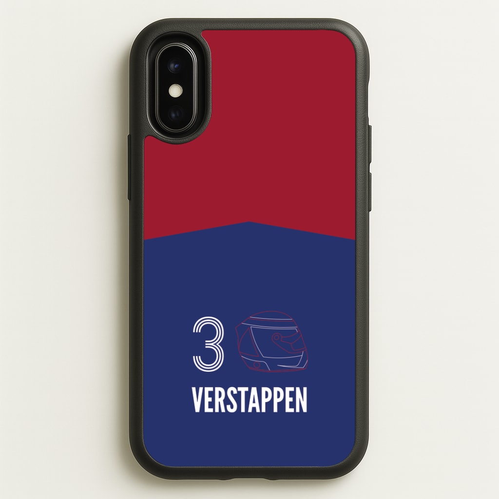 Verstappen Helmet 2026 iPhone X / XS Case