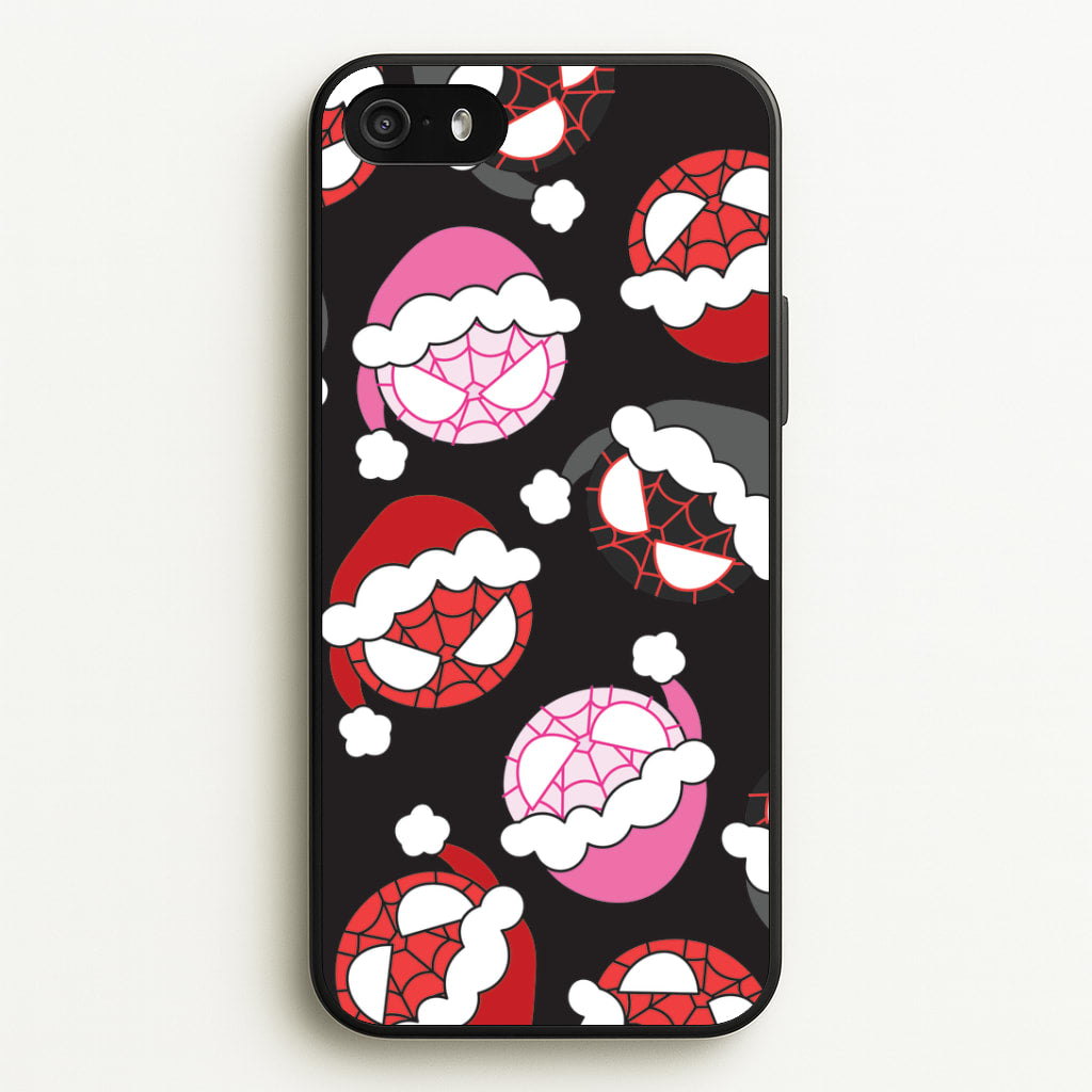 Spider Heroes Christmas Pattern iPhone 5 / 5s / SE 2016 Case