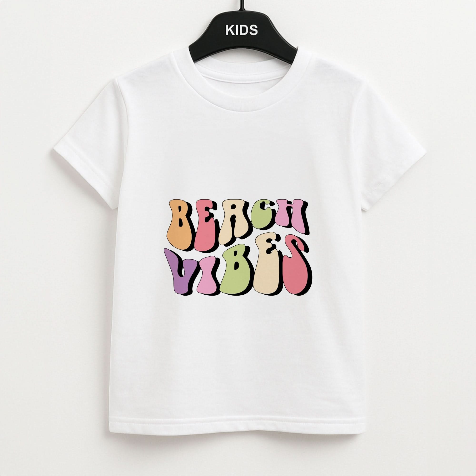 Pastel Beach Vibes Kids Unisex T-Shirt